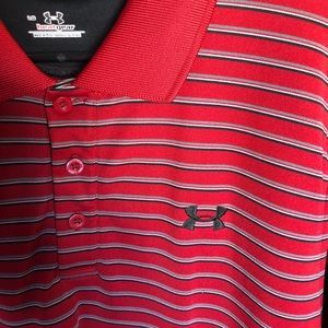 Under Armour SS black and red